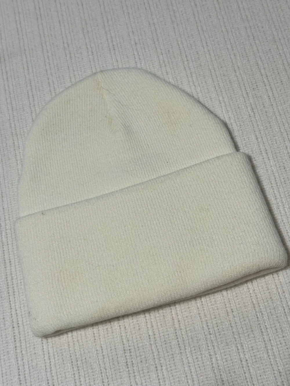 Carhartt Knit Beanie / White / Winter Hat / One Size